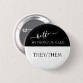 hallo mijn woordvoerders zijn ze ronde button 5,7 cm (Voorkant /achterkant)