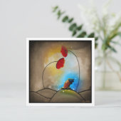 Hallo - Mini Print (Staand voorkant)