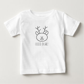 Hallo Minimal| Beste Kerstrendier Baby T-shirt