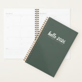 Hallo Minimalist 2026 GreenPlanner Planner (Display)