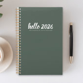 Hallo Minimalist 2026 GreenPlanner Planner