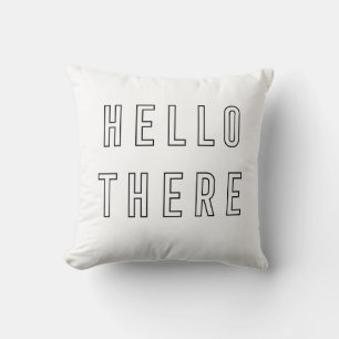 hallo minimalistische omlijsting kussen