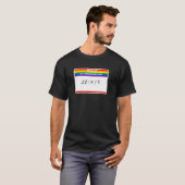 hallo m'n vrienden zijn Ze Hir Lgbtq niet binair T-shirt (Voorkant volledig)