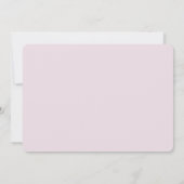 Hallo Modern Foto Baby Geboorteaankondiging Kaart (Achterkant)