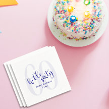 Hallo Modern Navy Blue