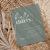 Hallo Moderne Sage Kaart