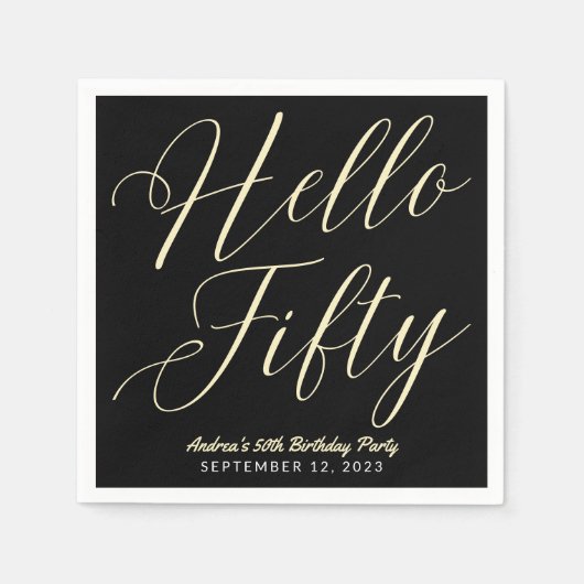 Hallo Moderne Script Typografie Servet (Voorkant)