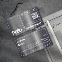 Hallo Moderne Shiny Metal Bold Typografie