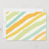 Hallo Moderne typografie Kaart (Achterkant)