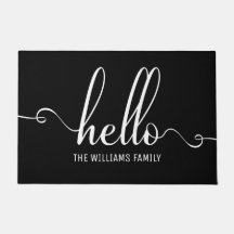 hallo Moderne Typografie White en Black