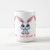 Hallo Moeder Mok - Cute Bunny Koffiekop (Center)