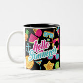 hallo Mok met tweetone koffie (Links)