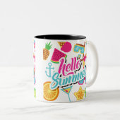 hallo Mok met tweetone koffie (Voorkant rechts)