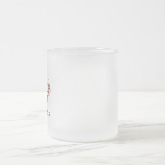 hallo Mok van blauwvogels - Glas, gevriesdroogd (Center)