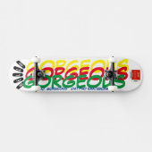 HALLO  MOOI  7 3/4" Skateboard Deck (Horizontaal)