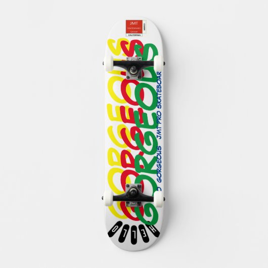 HALLO  MOOI  7 3/4" Skateboard Deck (Voorkant)