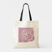 hallo mooi - eenvoudige, moderne roze roze roze ro tote bag (Achterkant)