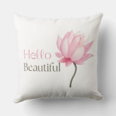 Hallo Mooi elegant Sierkussen (Achterkant)