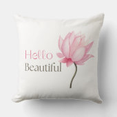 Hallo Mooi elegant Sierkussen (Voorkant)