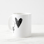 hallo Mooi - Ik hou van je koffie-Mok Koffiemok (Voorkant links)