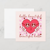 Hallo Mooi | Schattige en oprecht (Voorkant / Achterkant)