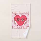 Hallo Mooi | Schattige en oprecht Bad Handdoek (Handdoek)