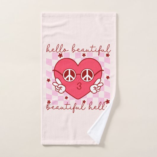 Hallo Mooi | Schattige en oprecht Bad Handdoek