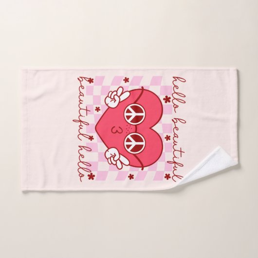 Hallo Mooi | Schattige en oprecht Bad Handdoek (Handdoek)