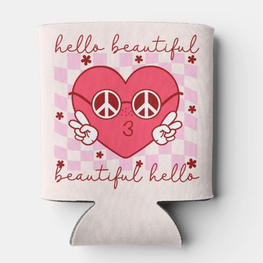 Hallo Mooi | Schattige en oprecht Blikjeskoeler (Achterkant)