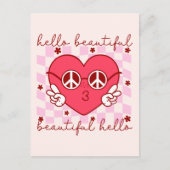 Hallo Mooi | Schattige en oprecht Briefkaart (Voorkant)