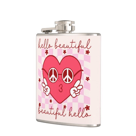 Hallo Mooi | Schattige en oprecht Heupfles (Links)