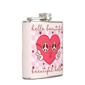 Hallo Mooi | Schattige en oprecht Heupfles (Rechts)