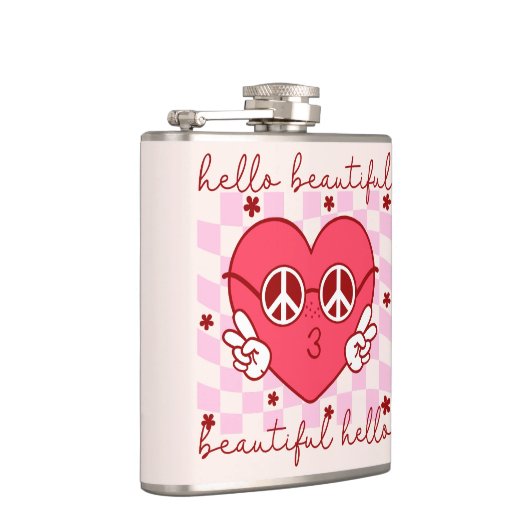 Hallo Mooi | Schattige en oprecht Heupfles (Rechts)