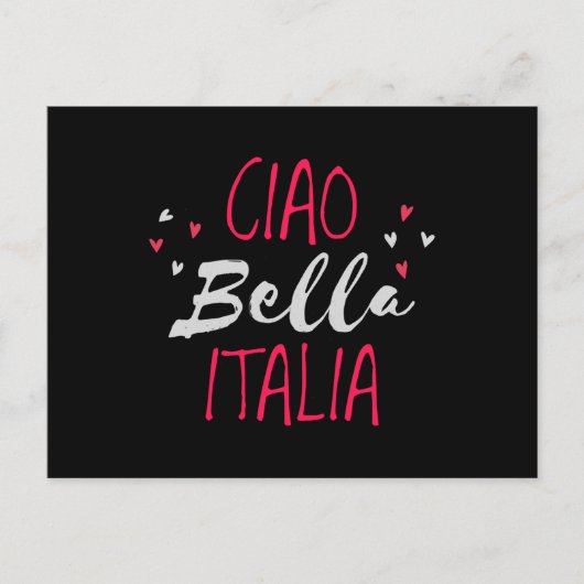 hallo mooie Italië Briefkaart (Voorkant)