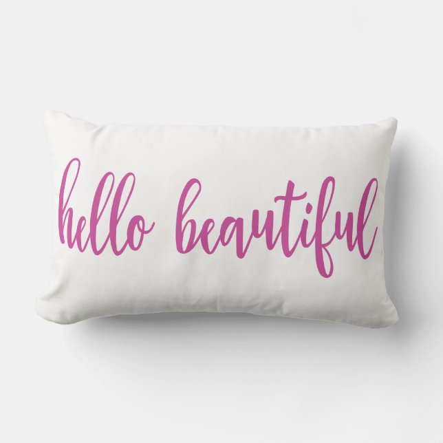 hallo Mooie Pillow Kussen (Voorkant)
