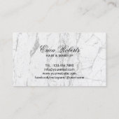 hallo Mooie Typografie Hair & Makeup Artist Visitekaartje (Achterkant)