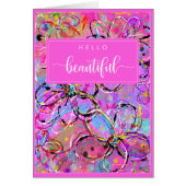 Hallo Mooie Valentijnse Jubilea Verjaardag (Voorkant)