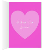 Hallo Mooie Valentijnse Jubilea Verjaardag (Binnen (Rechts))