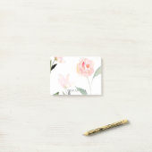 hallo mooie Waterverf Floral Post-it® Notes (Op bureau)