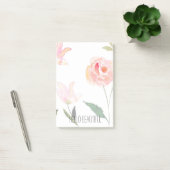 hallo mooie Waterverf Floral Post-it® Notes (Kantoor)