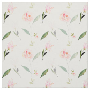 hallo mooie Waterverf Floral Stof