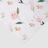 hallo mooie Waterverf Floral Tissuepapier (Detail)