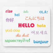 Hallo €? Mousepad Muismat (Voorkant)