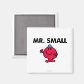 Hallo Mr Small Waving Magneet (Voorkant / Achterkant)