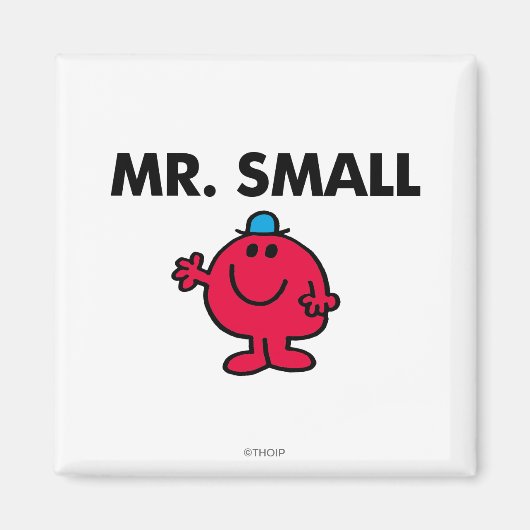 Hallo Mr Small Waving Magneet (Voorkant)