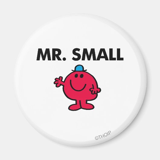 Hallo Mr Small Waving Magneet (Voorkant)
