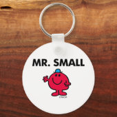 Hallo Mr Small Waving Sleutelhanger (Achterkant)