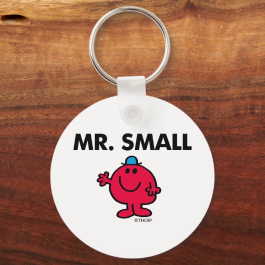 Hallo Mr Small Waving Sleutelhanger (Voorkant)