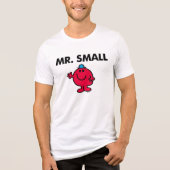 Hallo Mr Small Waving Tri-Blend Shirt (Voorkant)