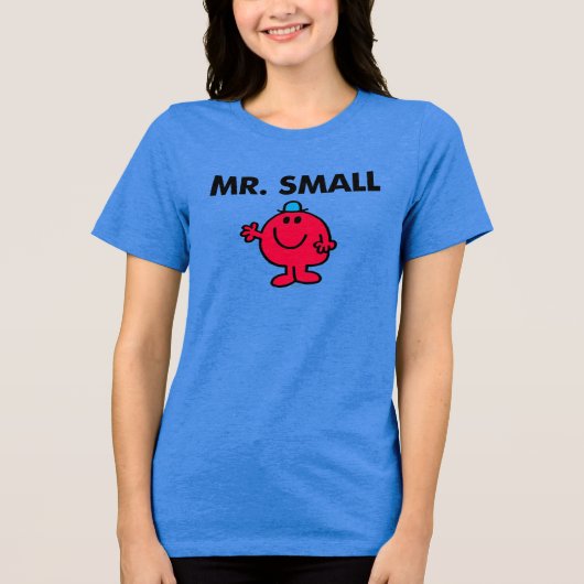 Hallo Mr Small Waving Tri-Blend Shirt (Voorkant)